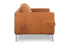 Load image into Gallery viewer, Cognac Tan/Brushed Silver

